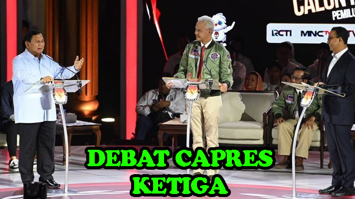 Debat Capres Ketiga : Jokowi Memberikan Komentar