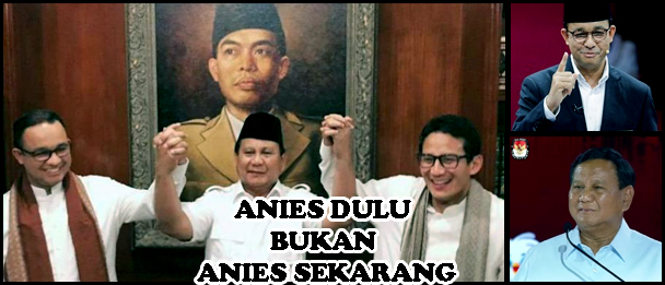 ANIES YANG DULU BUKAN ANIES SEKARANG