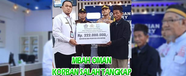 Mbah Oman Ditembak Dan Dipaksa Mengaku Sebagai Perampok