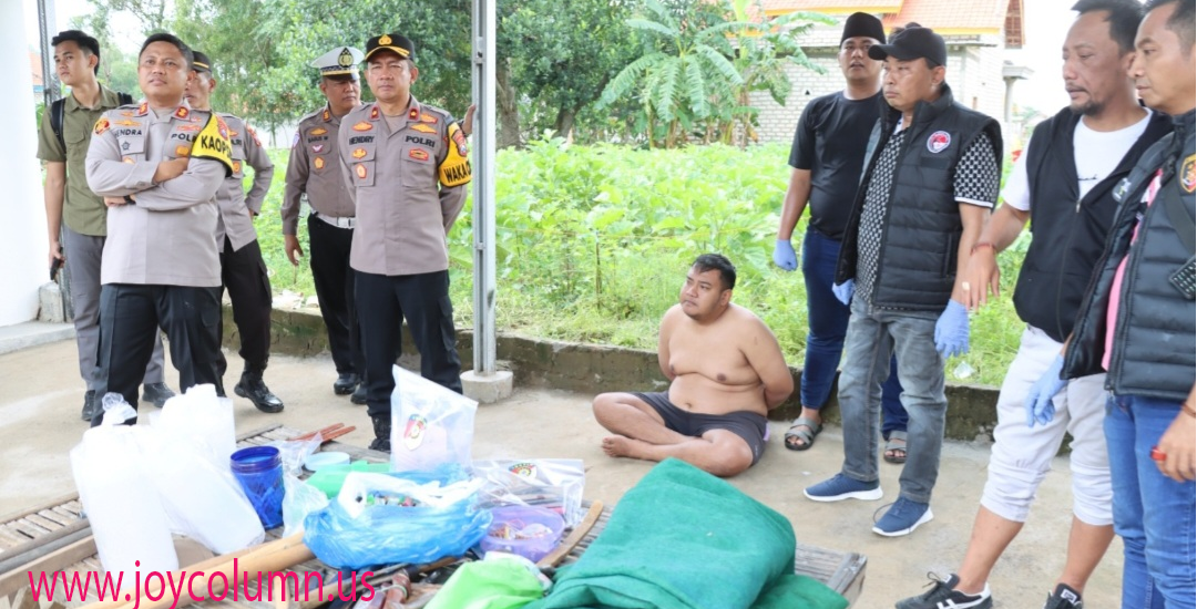 Polisi Gerebek Sarang Narkoba di Proppo Empat Tersangka