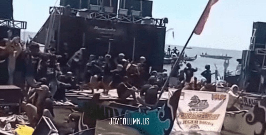 Viral Battle Sound Horeg di Pesisir Laut Pasuruan Tak Berizin