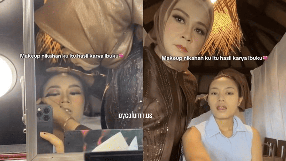 Viral Pengantin Dirias Ibu Sendiri, Hasil Makeupnya Bikin Kagum dan Haru