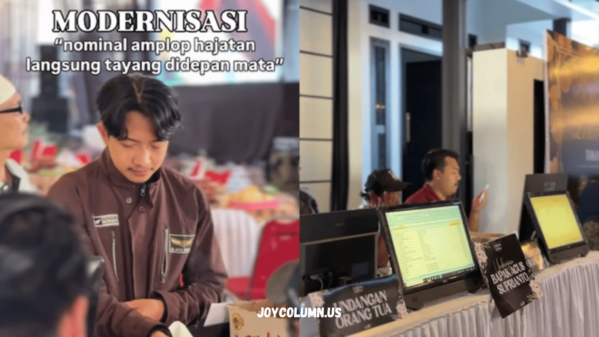 Viral Pernikahan Unik di Jatim, Amplop Tamu Dibuka dan Dicatat di Depan Mata